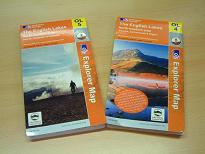 Lakes NE and NW OS map